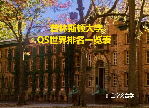 普林斯頓大學(xué)QS世界排名一覽表