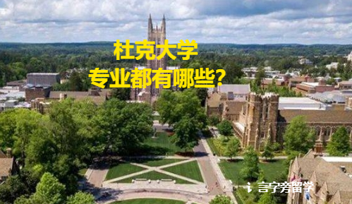 杜克大學專業都有哪些？