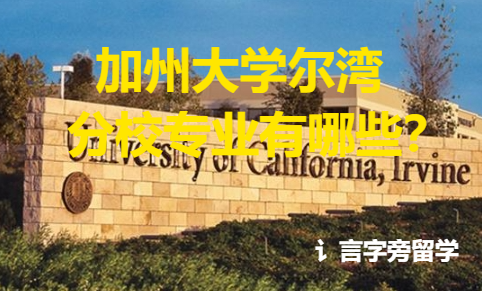 加州大學爾灣分校專業有哪些？
