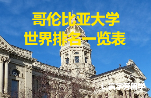 哥倫比亞大學世界排名一覽表