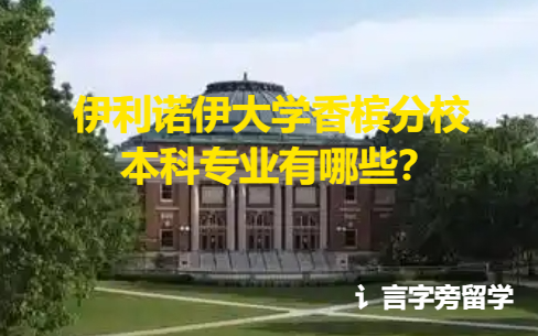 伊利諾伊大學香檳分校本科專業有哪些？
